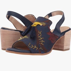 Dr. Scholl's Meeko - Original Collection Navy Multi Floral - size 8.5